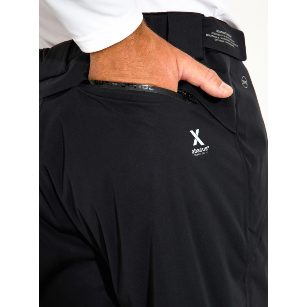 Abacus Mens Pitch 37.5 RainTrousers - Black