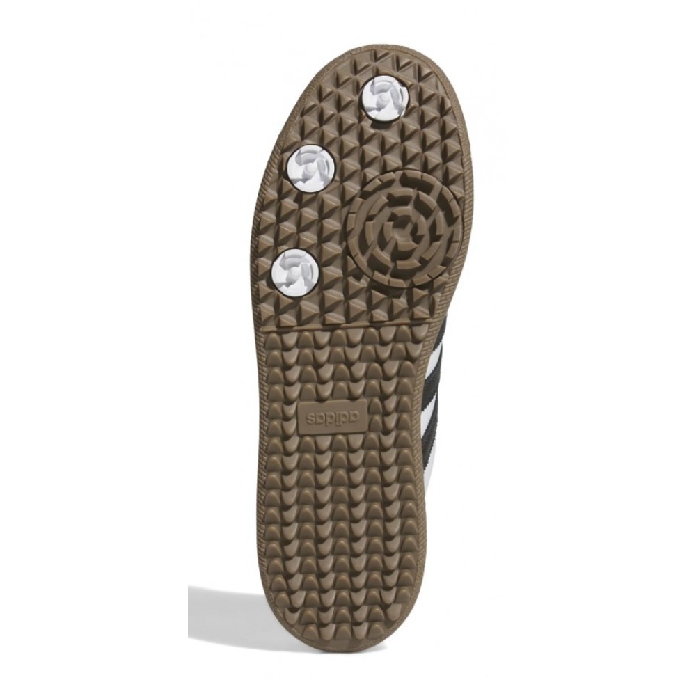 Adidas Samba Golfskór WH/BL/GU