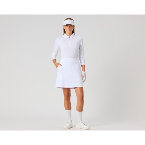 Genua Skort 45 cm - White