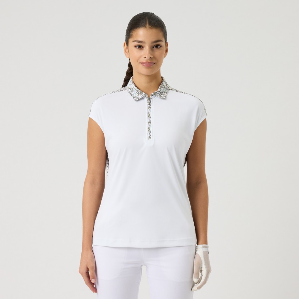 Printed Cap S Polo - Abstrack Swirl