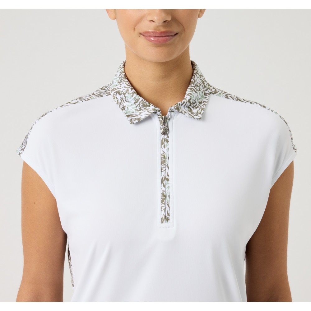 Printed Cap S Polo - Abstrack Swirl