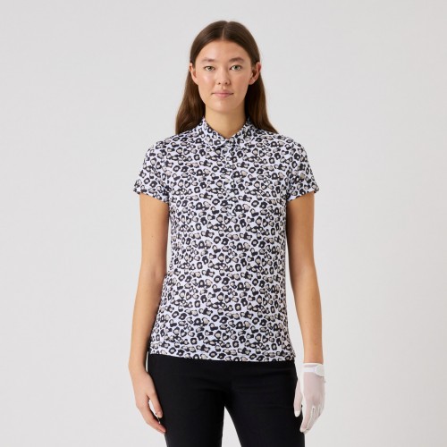 Sheermotion Cap/S Polo - Leo Contrast