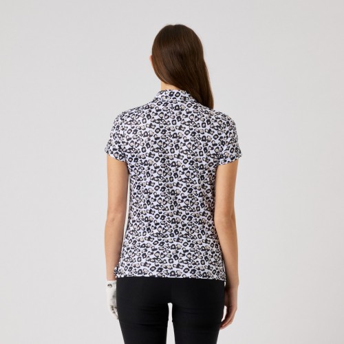 Sheermotion Cap/S Polo - Leo Contrast