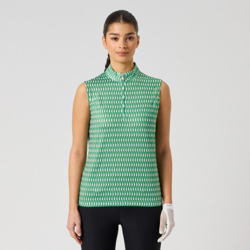 Printed SL Polo Shirt - Banana Leaf