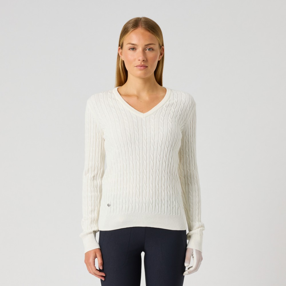 Madelene Pullover - White