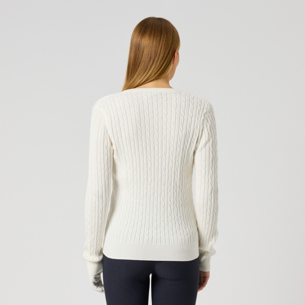 Madelene Pullover - White