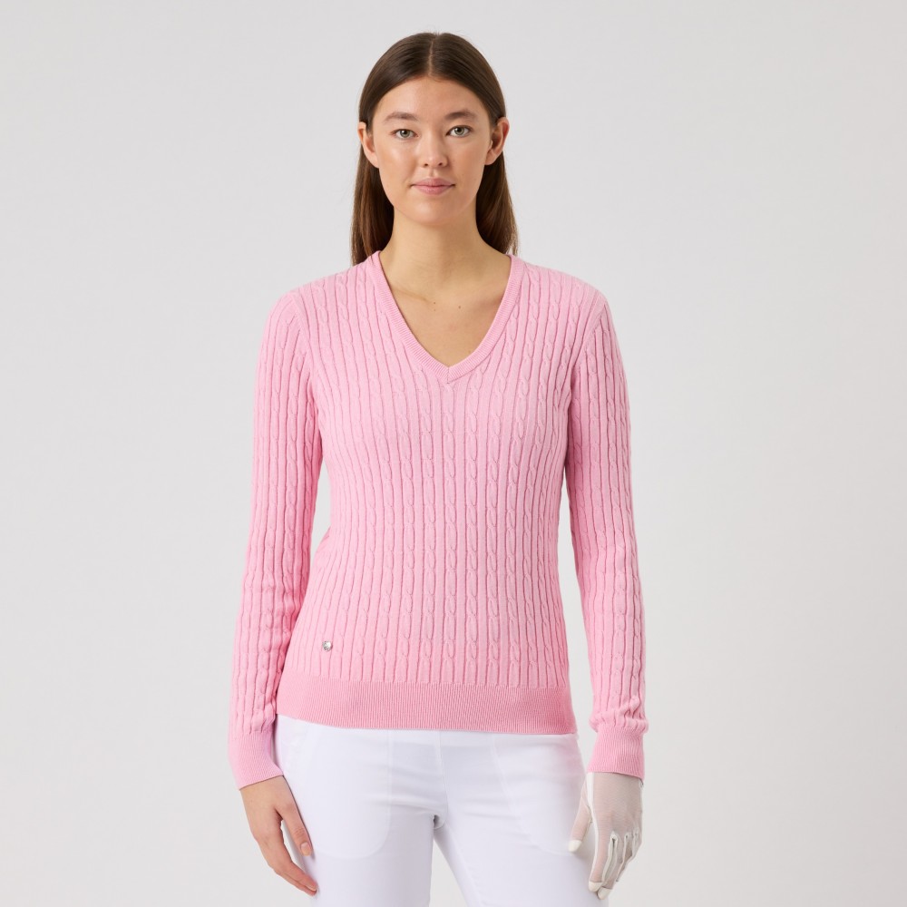 Madelene Pullover - Prism Pink