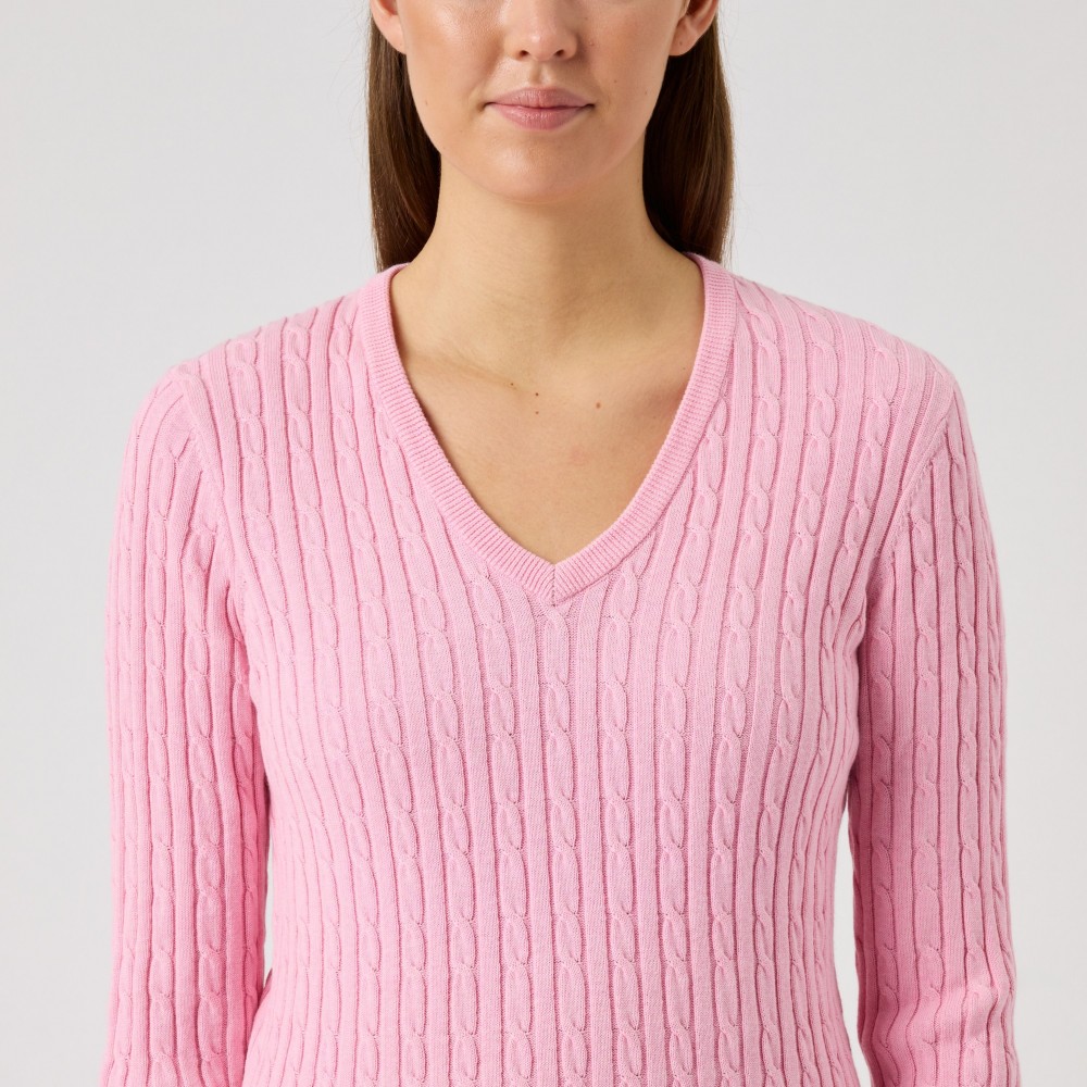 Madelene Pullover - Prism Pink
