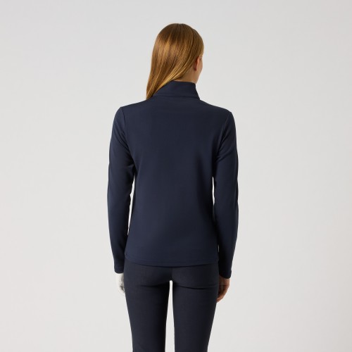 Cholet Full Zip Sweater - Navy