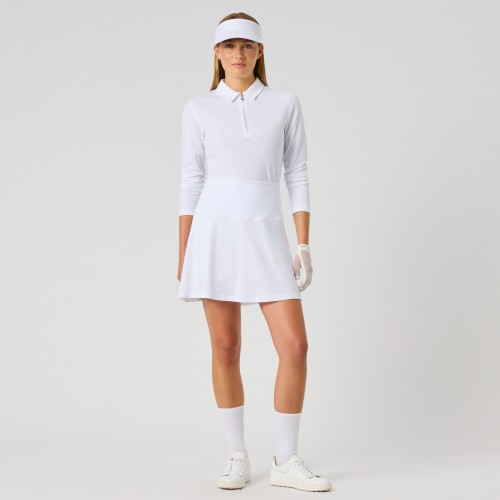 Shape Skort 45 cm - White