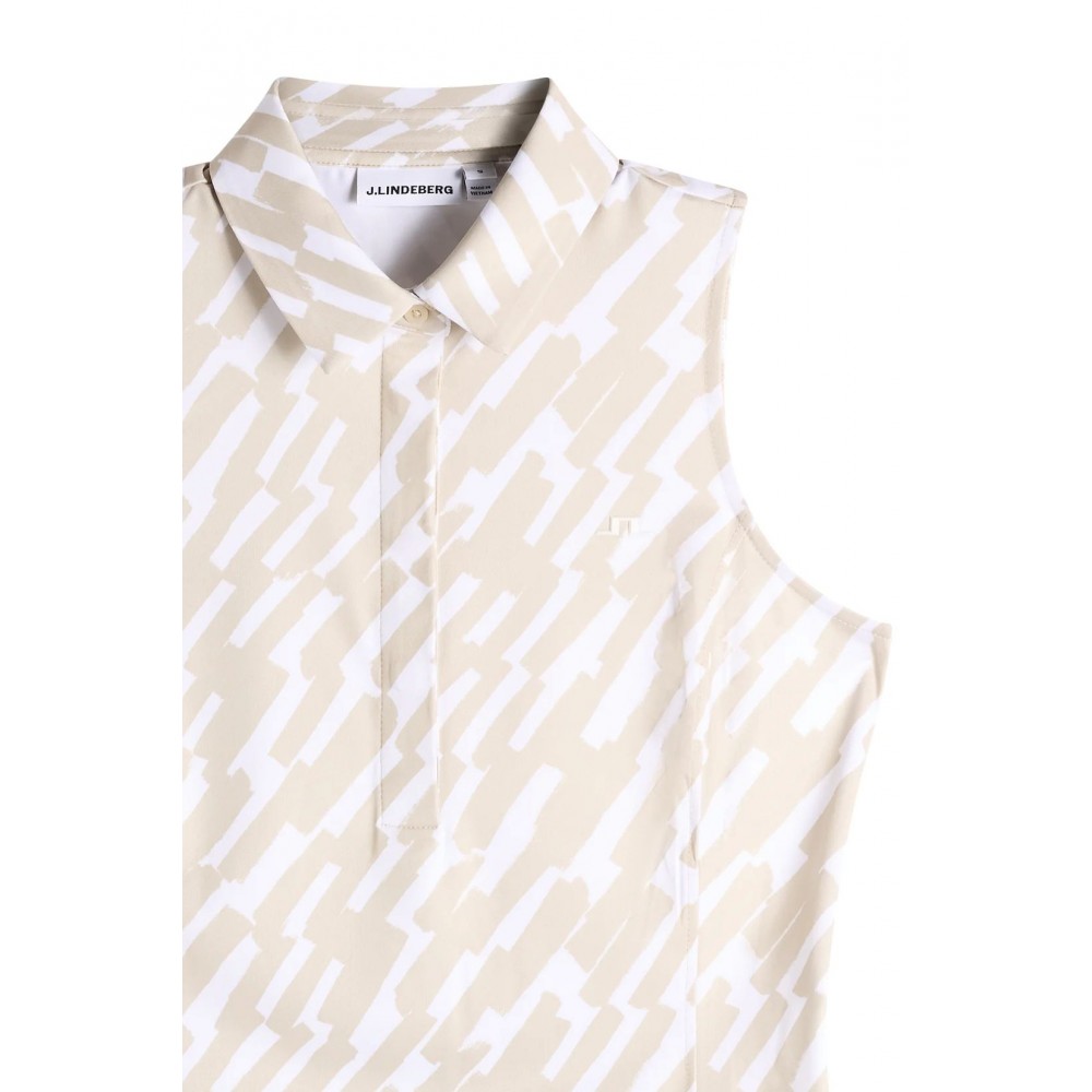 J.L Dena Print SL Top - Oak Fossil