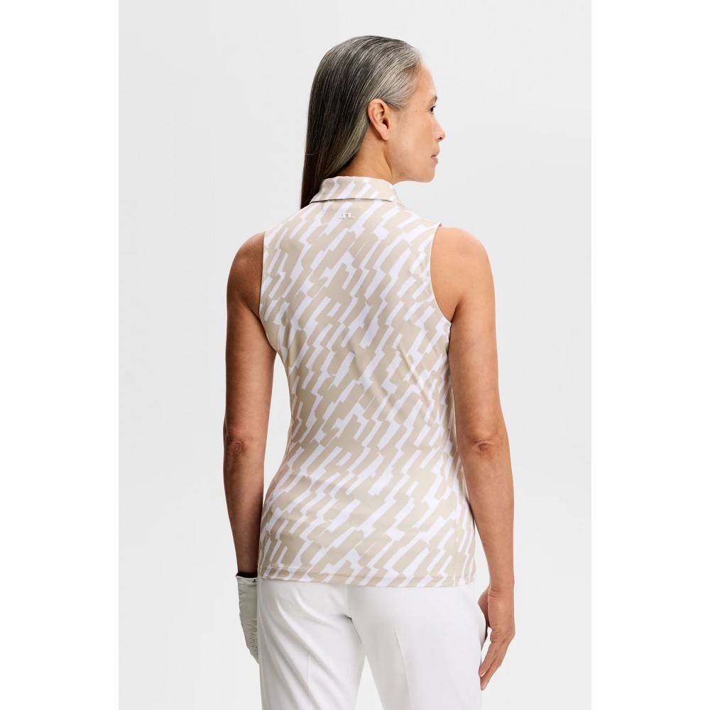 J.L Dena Print SL Top - Oak Fossil