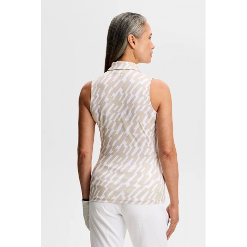 J.L Dena Print SL Top - Oak Fossil