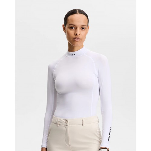 J.L Ella Compression Top - White