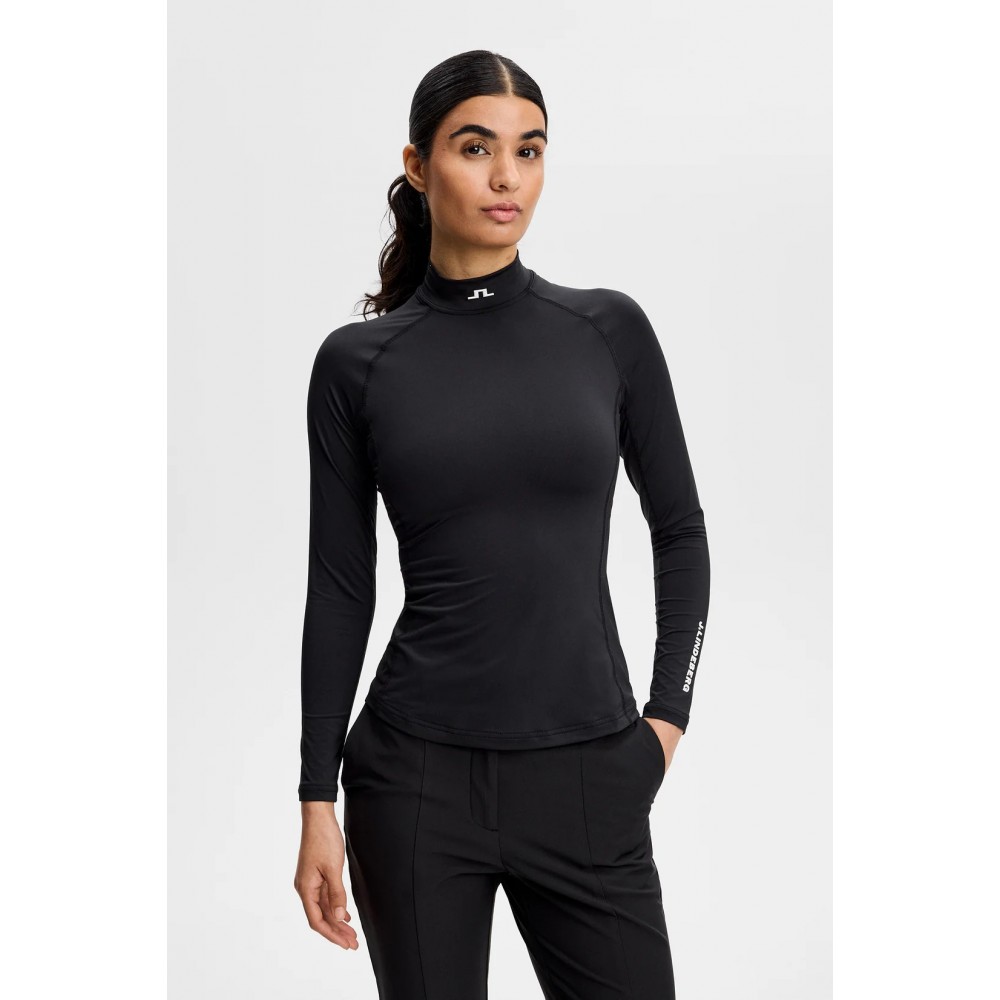 J.L Ella Compression Top - Black
