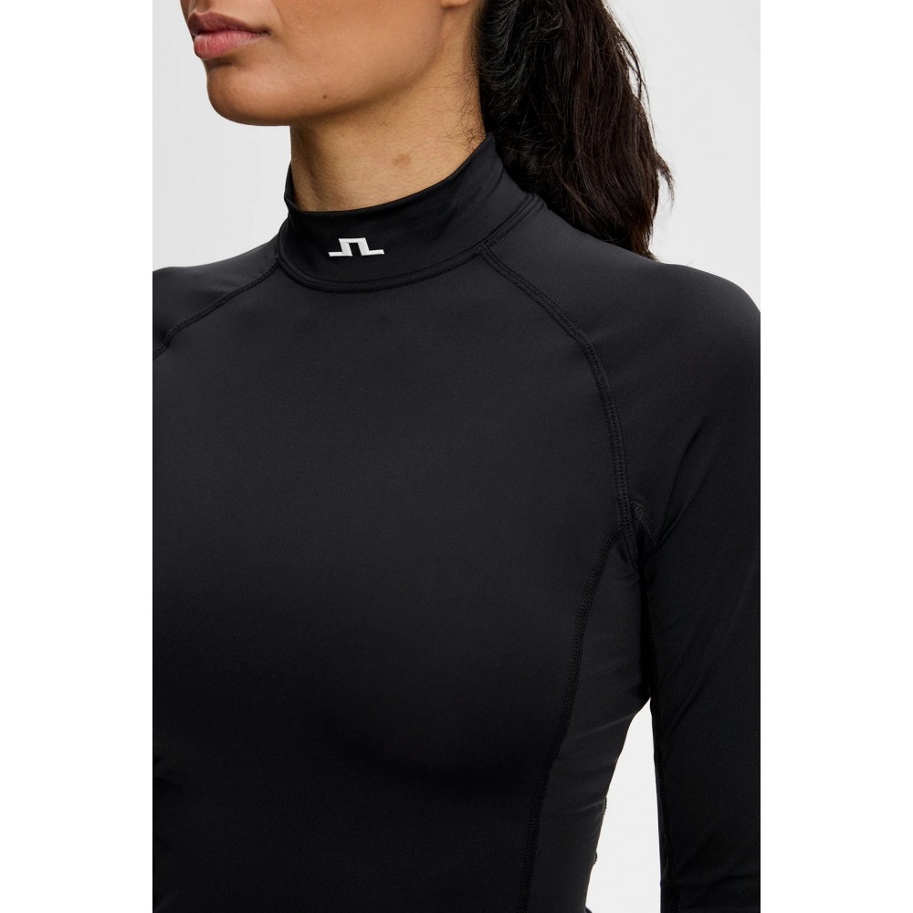 J.L Ella Compression Top - Black