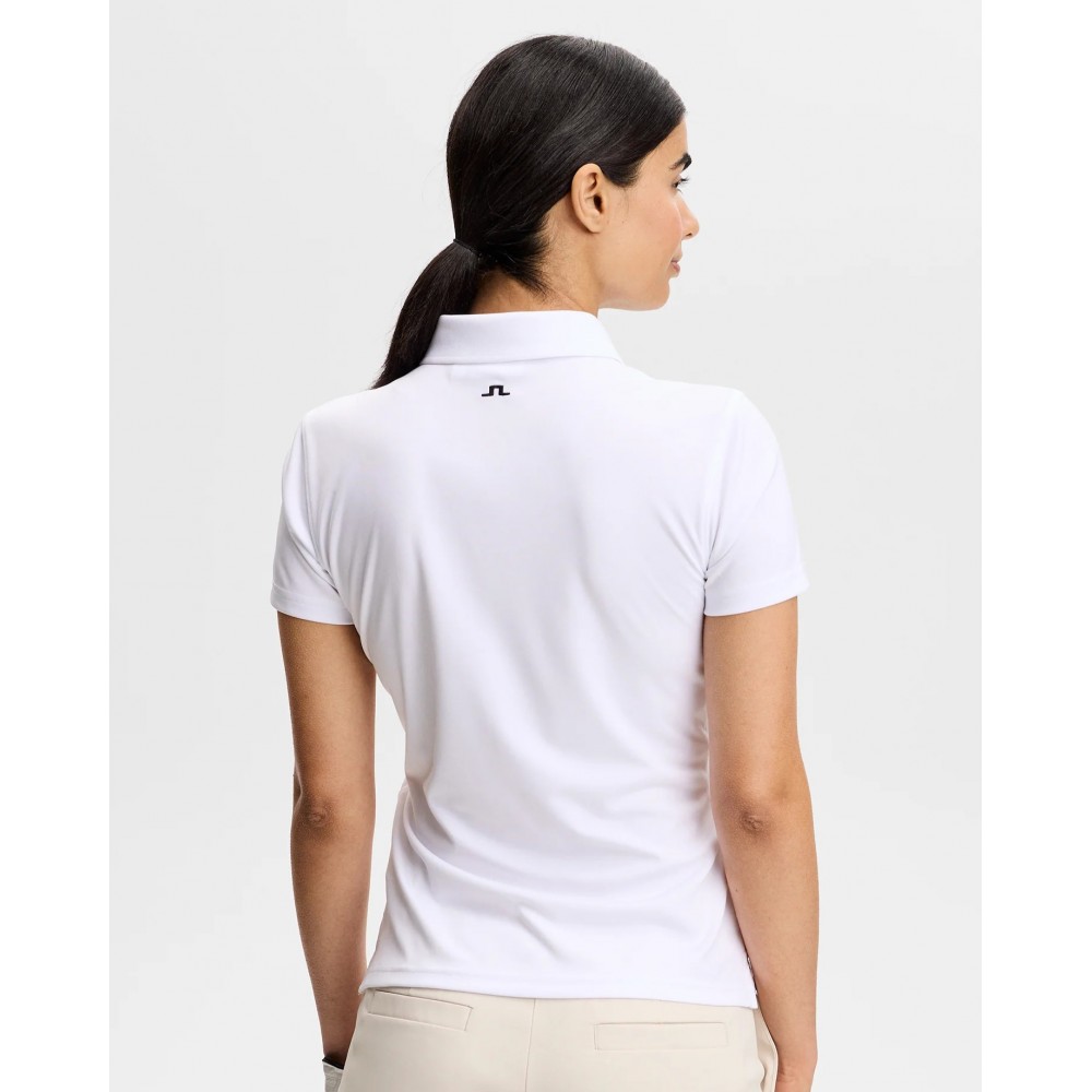 J.L Tour Tech Polo - White