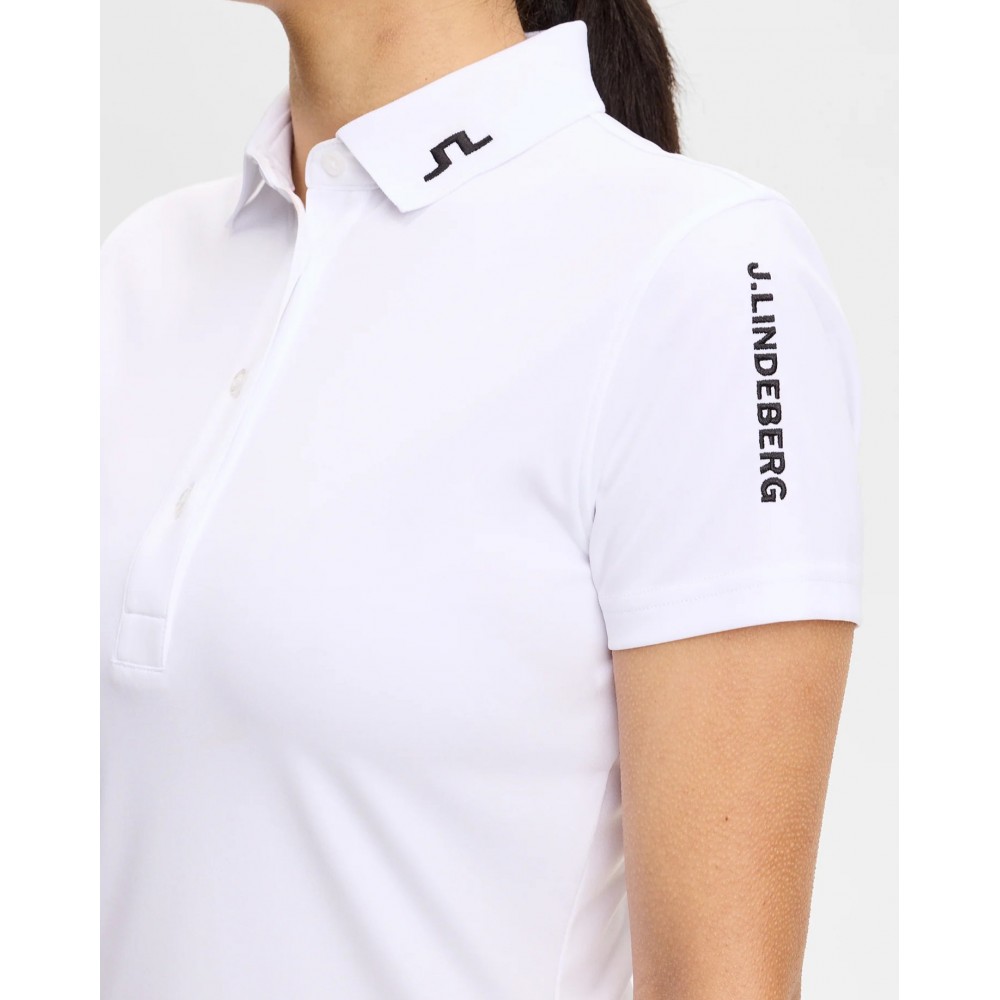 J.L Tour Tech Polo - White