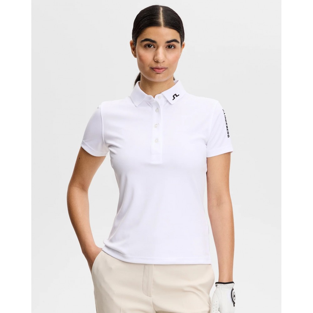 J.L Tour Tech Polo - White