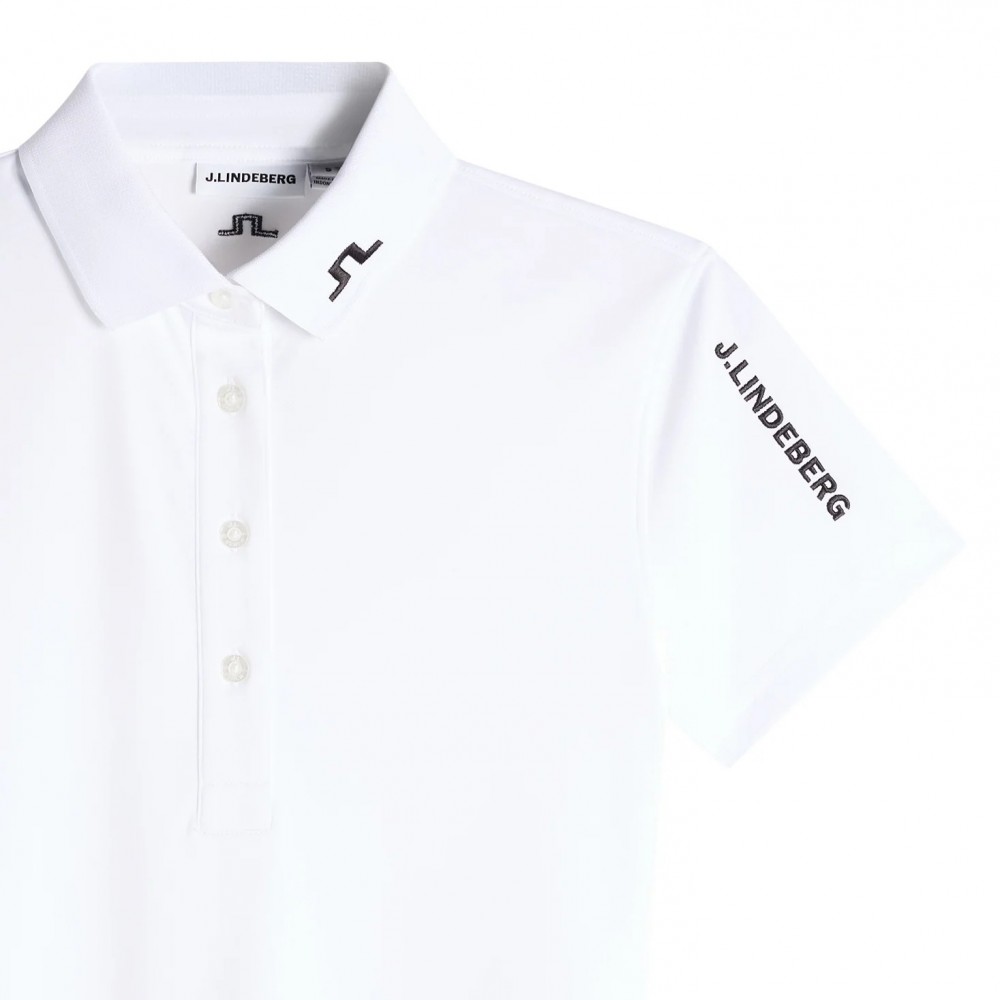J.L Tour Tech Polo - White