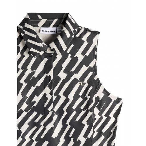 J.L Dena Print SL Top - Oak Moonbeam