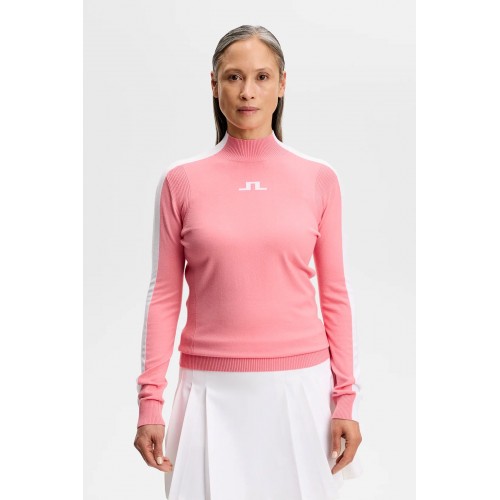 J.L Adia Knitted Sweater - Flamingo