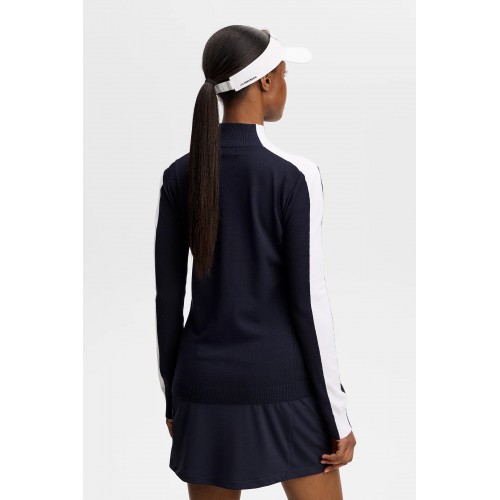 J.L Adia Knitted Sweater - Navy