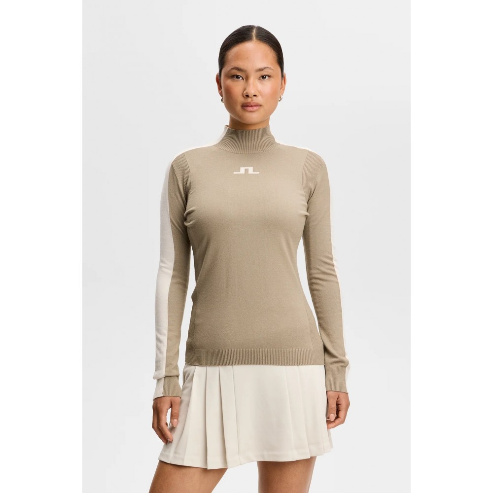 J.L Adia Knitted Sweater - Brindle