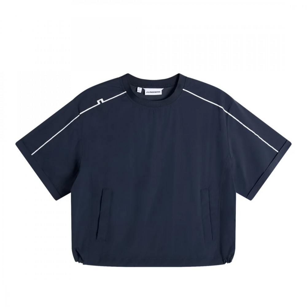 J.L Charley Windbreaker Shirt - Navy