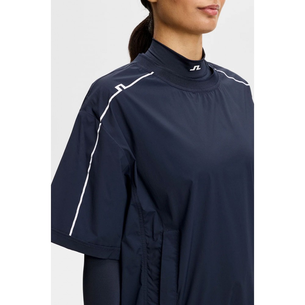 J.L Charley Windbreaker Shirt - Navy