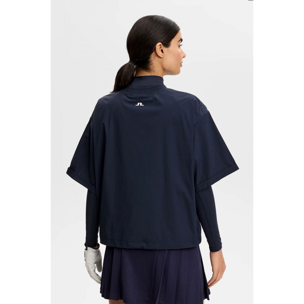 J.L Charley Windbreaker Shirt - Navy