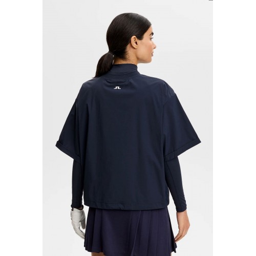 J.L Charley Windbreaker Shirt - Navy
