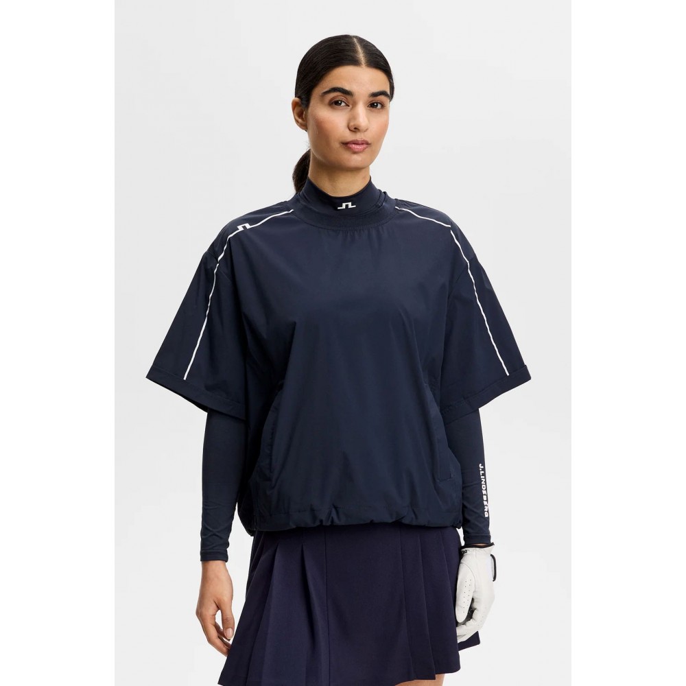 J.L Charley Windbreaker Shirt - Navy