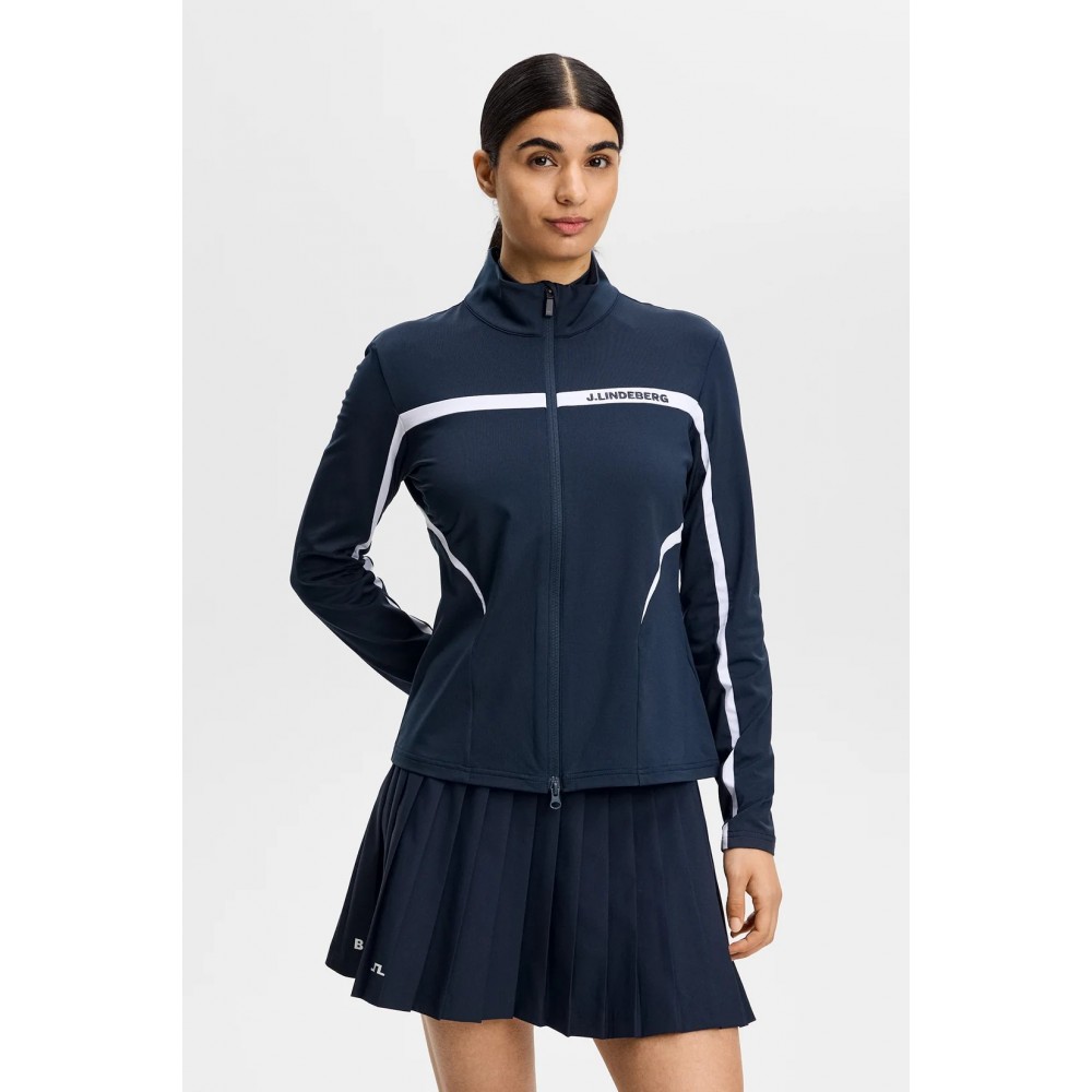 J.L Janice Mid Layer - Navy 