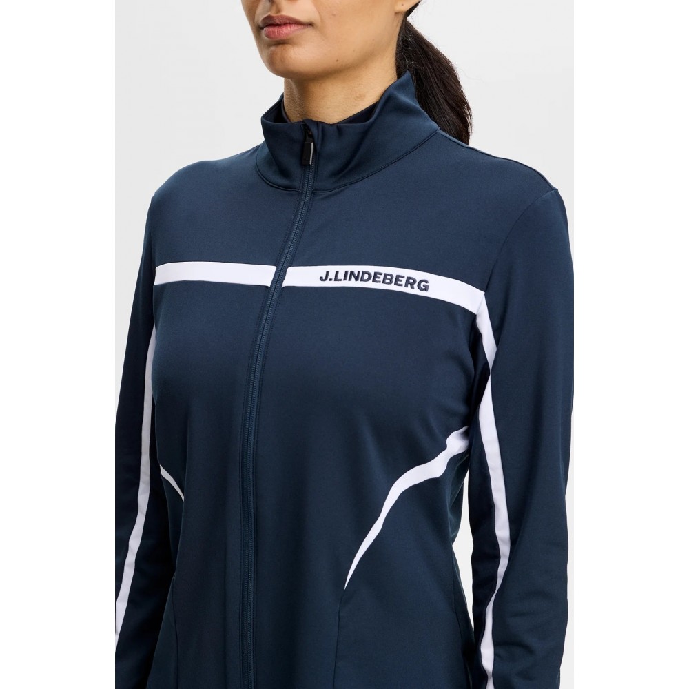 J.L Janice Mid Layer - Navy 
