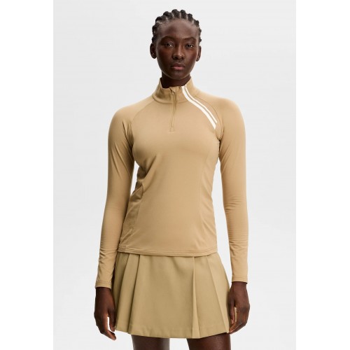 J.L Nadu Quarter Zip Mid Layer - Kelp J.L Nadu Quarter Zip Mid Layer - Kelp