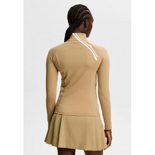 J.L Nadu Quarter Zip Mid Layer - Kelp J.L Nadu Quarter Zip Mid Layer - Kelp