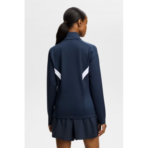 J.L Selena Full Zip Mid layer - Navy