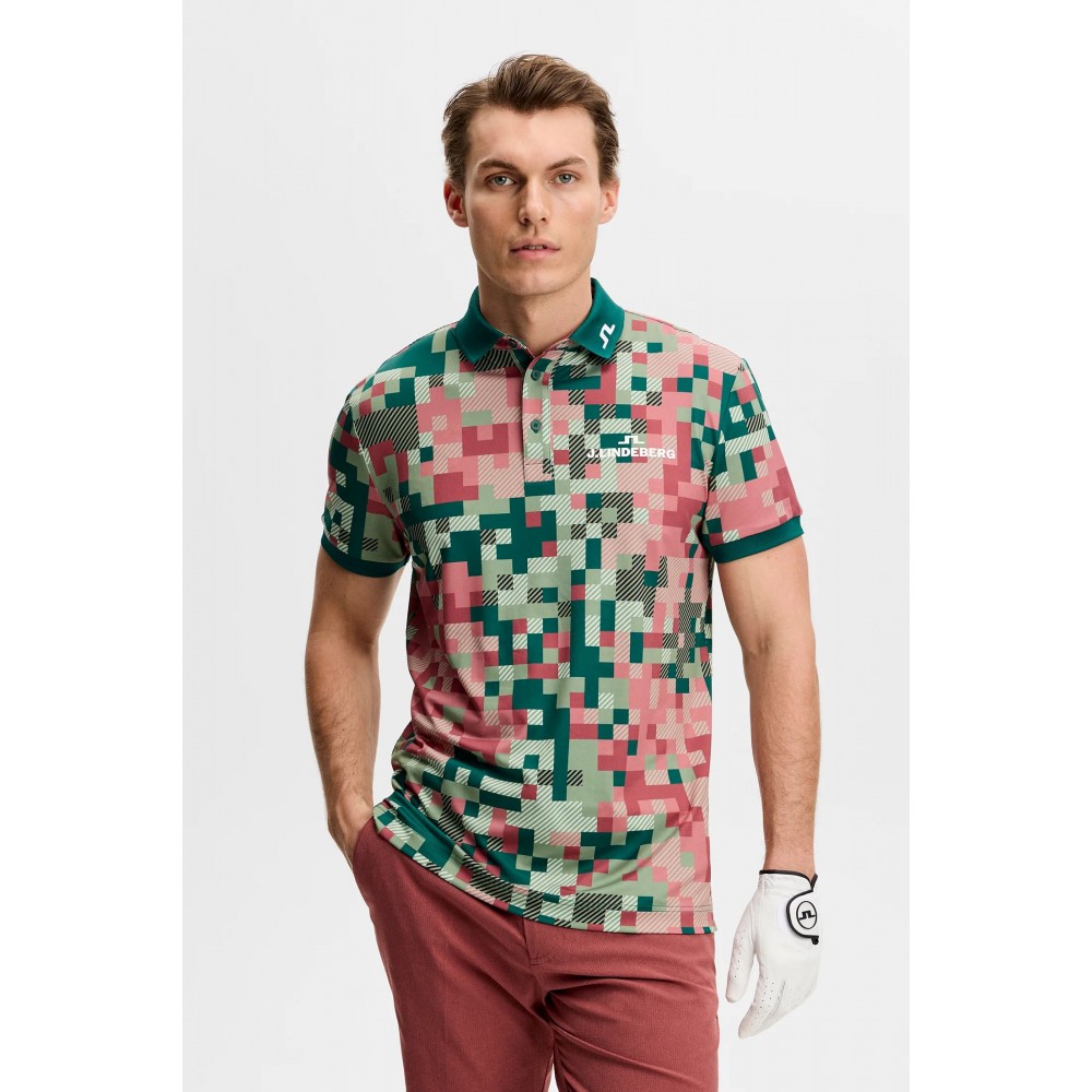 J.L Brigder Tour Print Polo - Tour 26
