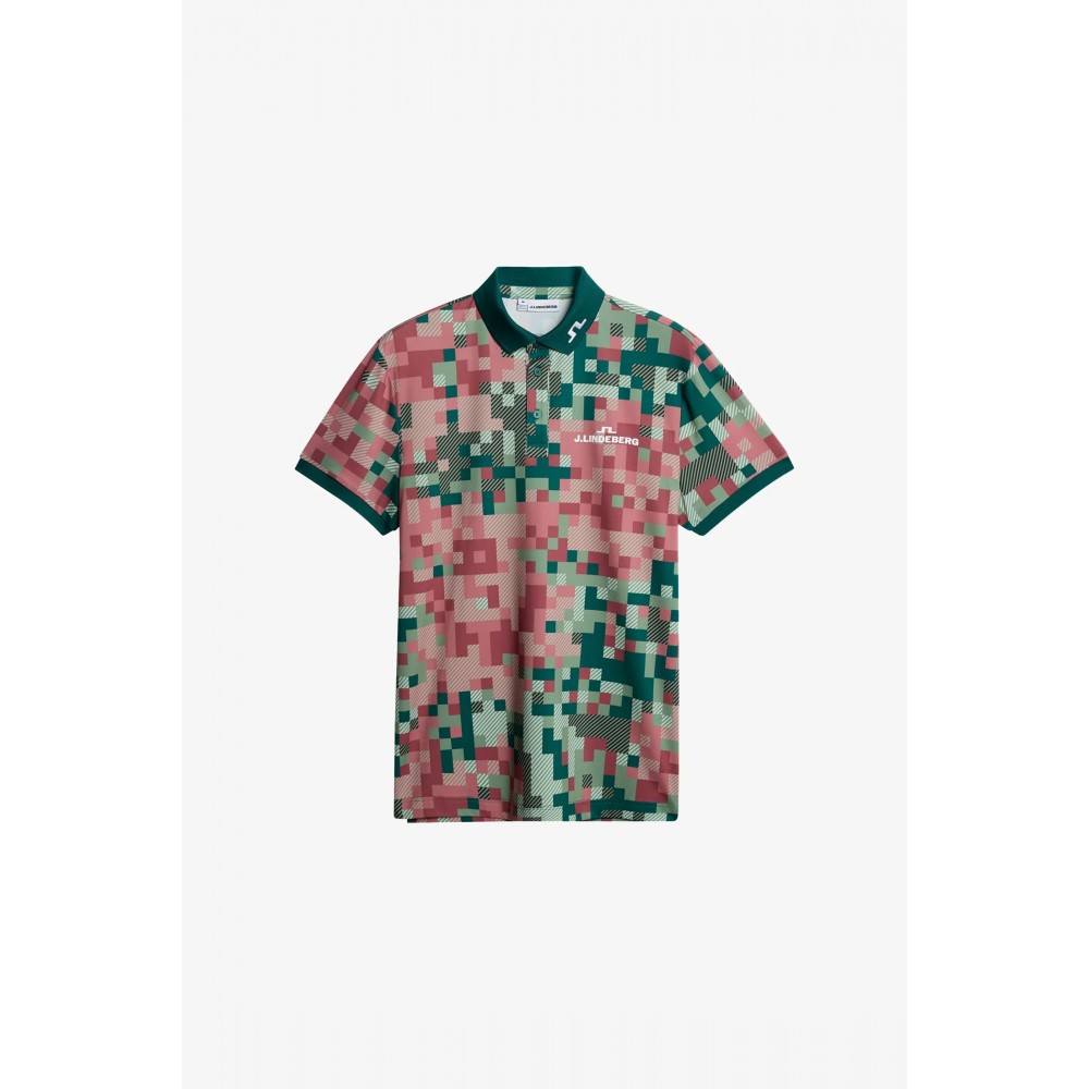 J.L Brigder Tour Print Polo - Tour 26