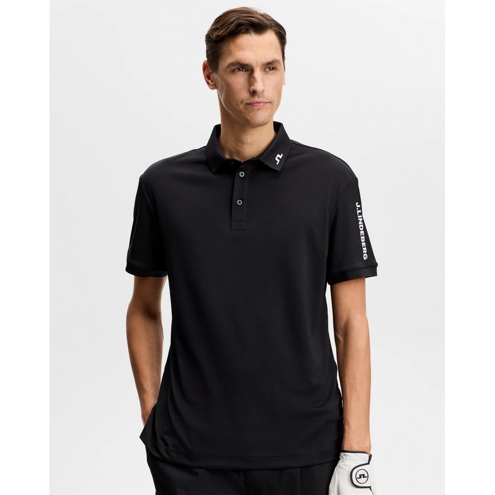 J.L Tour Tech Polo - Black