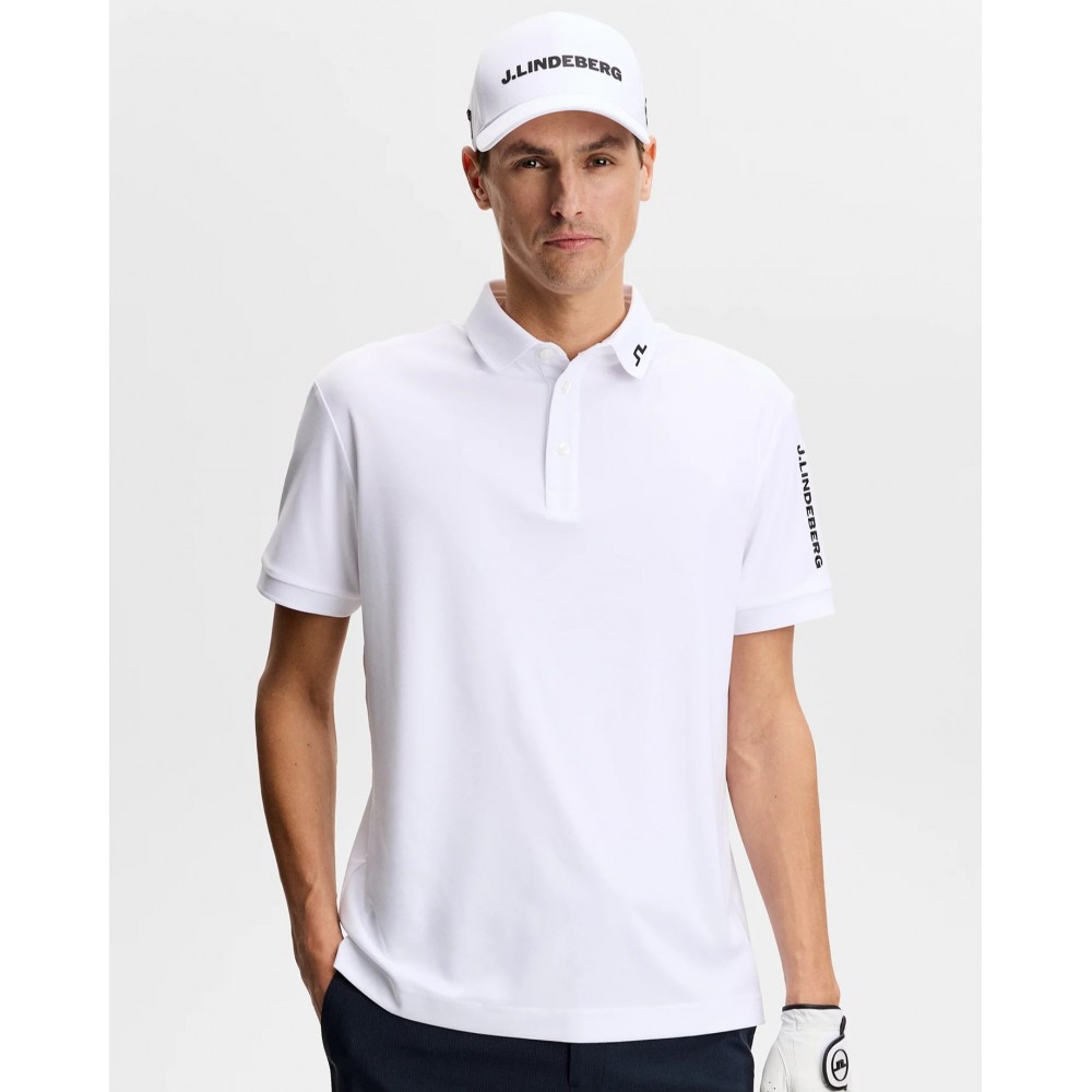 J.L Tour Tech Polo - White