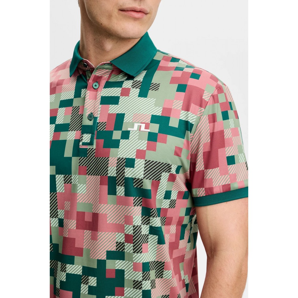 J.L Bridger Tour Print Polo - Tour 26