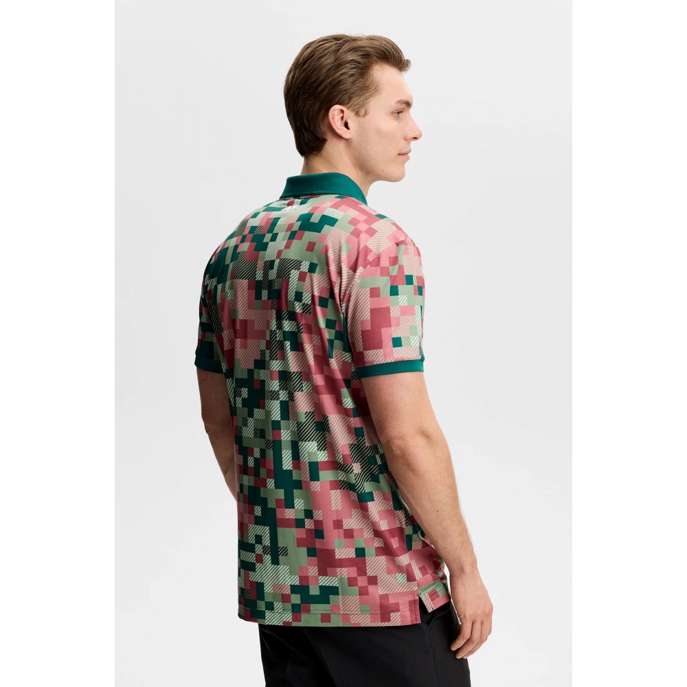 J.L Bridger Tour Print Polo - Tour 26
