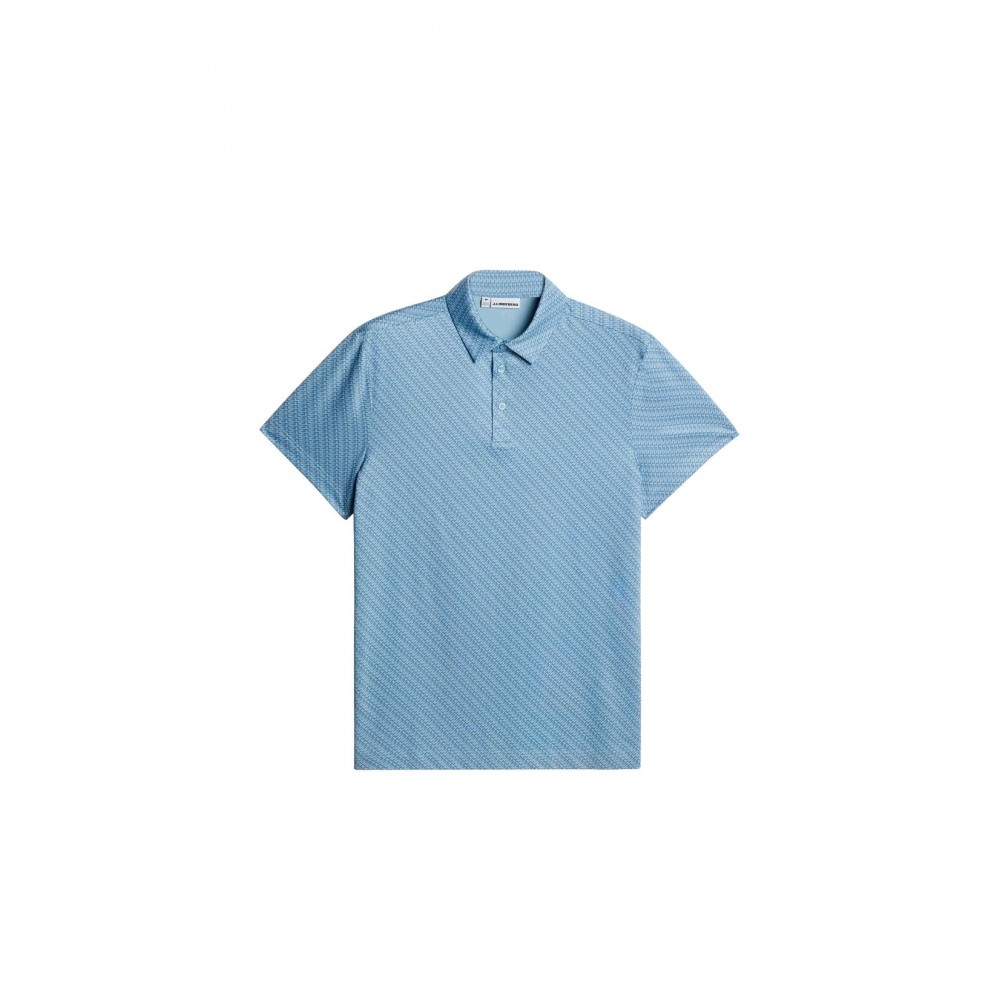 J.L Tod Print Polo - Flight Bridge Federal Forget 