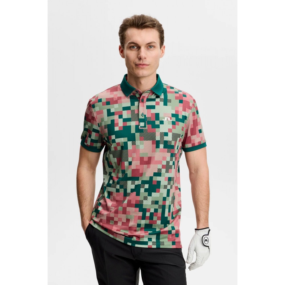 J.L Bridger Tour Print Polo - Tour 26