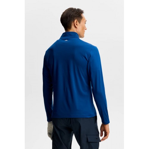 J.L Keaton Quarter Zip Midlayer - Estate Blue J.L Keaton Quarter Zip Midlayer - Estate Blue