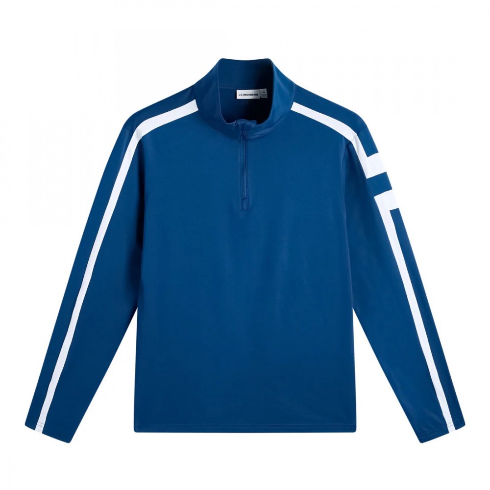 J.L Keaton Quarter Zip Midlayer - Estate Blue 