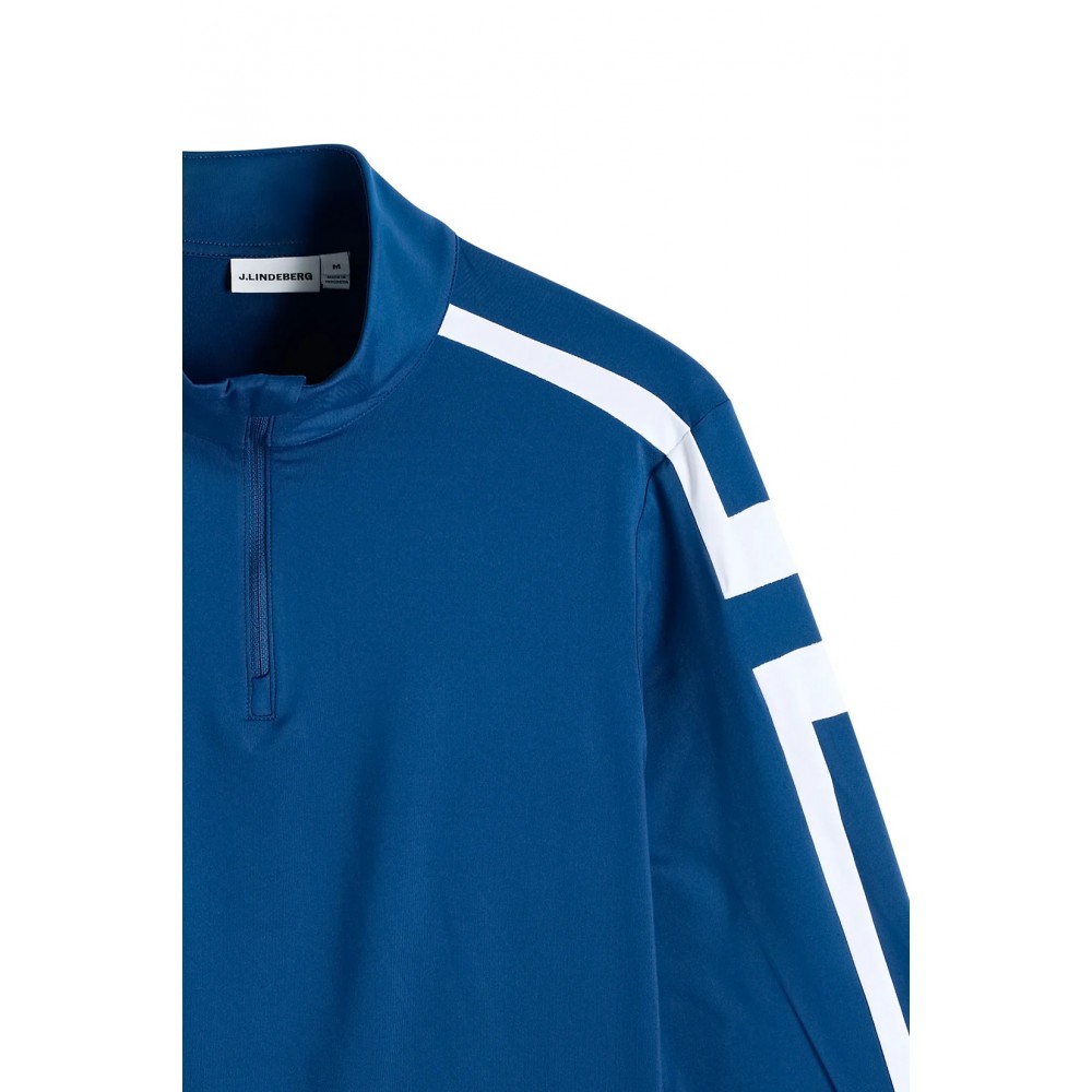 J.L Keaton Quarter Zip Midlayer - Estate Blue 