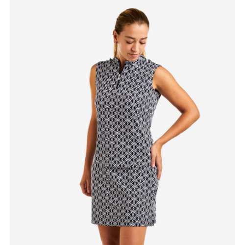 Linnea Mock - Navy / White